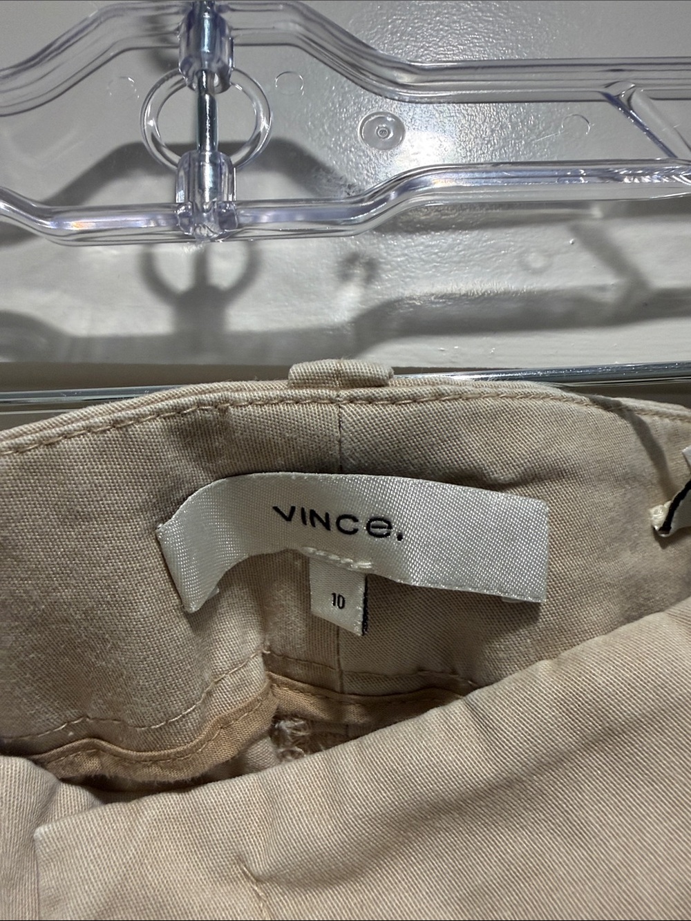 Vince Light Beige Chino Pants - Picture 3 of 4